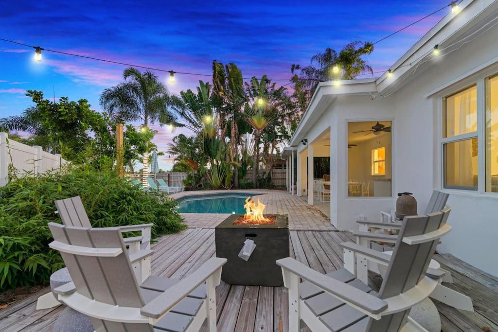 Waterfront-Heated Pool-Mini Golf-Game Room-2Mi Beach Fort Lauderdale Exterior foto